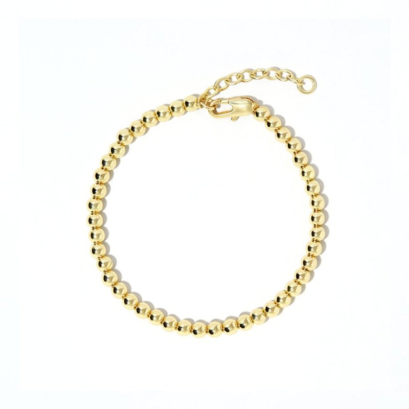 Emma Ball Bracelet // 14k Italian Gold Vermeil