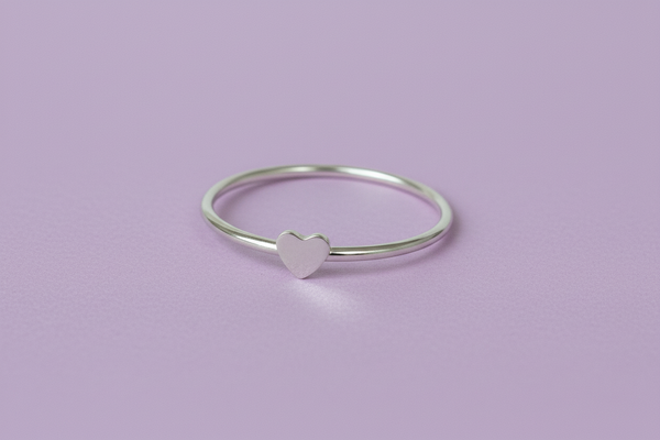 Amerie Heart Ring // Sterling Silver