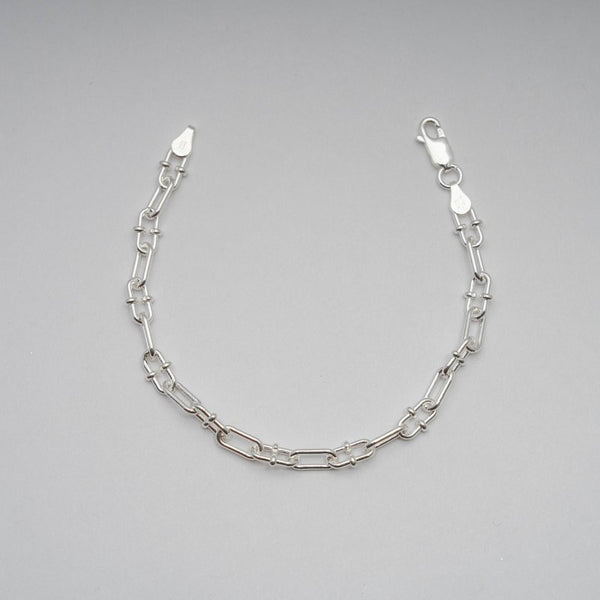 Aurora Granchio Chain Bracelet  // Italian Sterling Silver