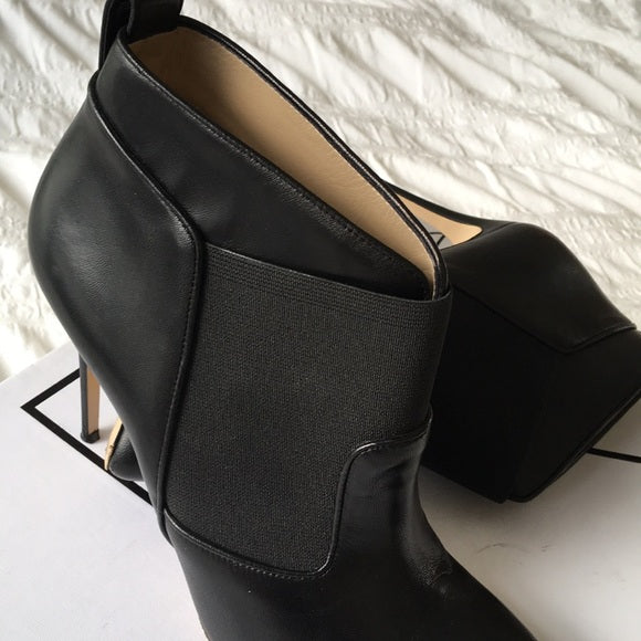 Paul Andrew Nappa Leather Booties