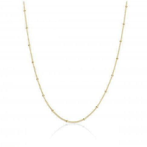 Karen Satellite Necklace - 10K Italian Gold - Sisterberry & Co.