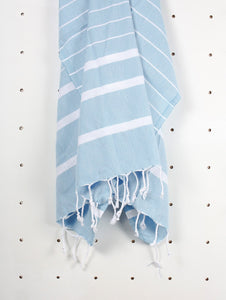 Mini Ibiza Summer Baby Hammam Towel - Ice Blue - Sisterberry & Co.