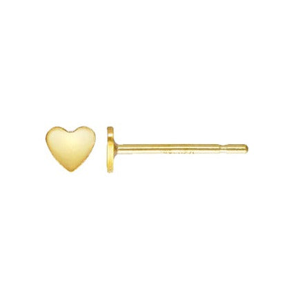 Amerie Heart Studs // 14k Gold Filled