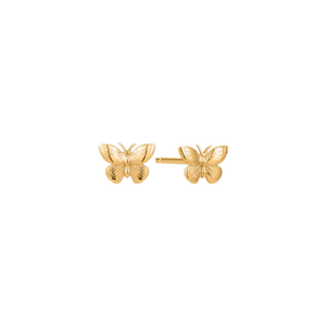 Lexi Butterfly Studs // 10k Solid Gold