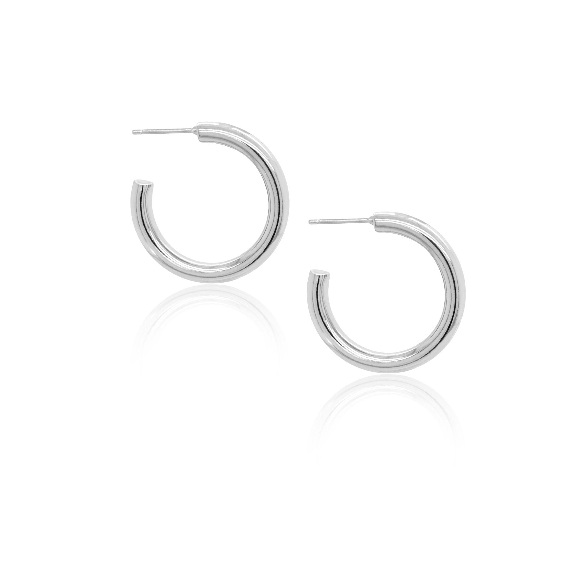 Mini Hannah Hoops - Sterling Silver - Sisterberry & Co.