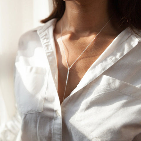 Tanja Necklace // Sterling Silver