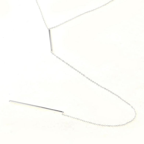 Tanja Necklace - Sterling Silver - Sisterberry & Co.