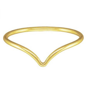 Ariana Chevron Ring // 14k Gold Filled