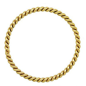 Brooke Rope Ring // 14k Gold Filled