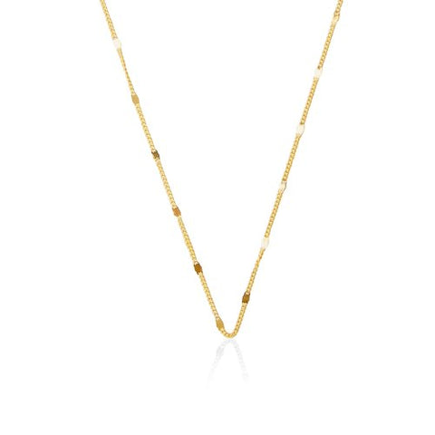 Amanda Curb Chain Necklace // 14k Italian Gold Vermeil