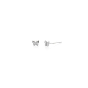 Cassie Butterfly Studs // Sterling Silver